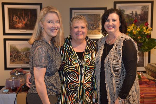 Elizabeth Moore (Dixie), Kaye Gosline and Brenda Knowles (Shaw)