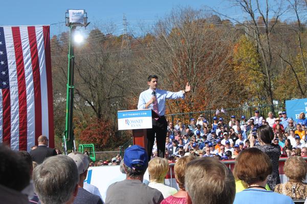 Paul Ryan Campaign stop at Universal Fibers