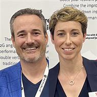 Zach Adams & Laetitia Kimblad Showcase Välinge/Bjelin's Latest Product & innovation News at Surfaces