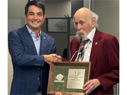Richard Eppler Honored for 50 Years of Service in Ceramics 