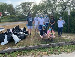 HMTX Sponsors Beach Cleanup
