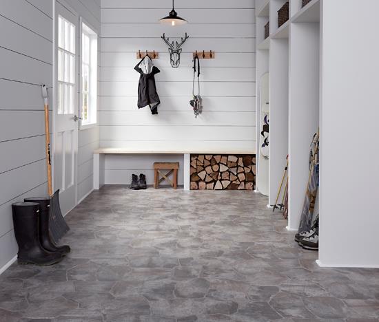 Alterna - Solid Colors Tile (White) by Armstrong Lvt