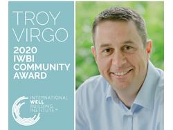 Shaw's Troy Virgo Receives 2020 IWBI Community Award