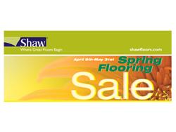 Shaw Spring Flooring Sale to Launch Nationwide 