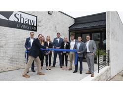 Shaw Cuts Ribbon on Living Lab