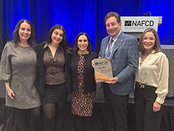 NAFCD Presents John Sher with Lifetime Achievement Award