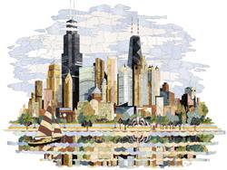 Creative Edge to Unveil Skyline Mural at Coverings