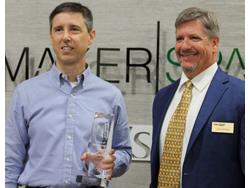 Shaw's Marten Hutchison Receives Faces of Manufacturing Award