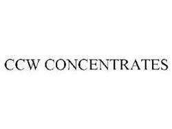 Consolidated Chemical Works Products Now Labeled as CCW Concentrates