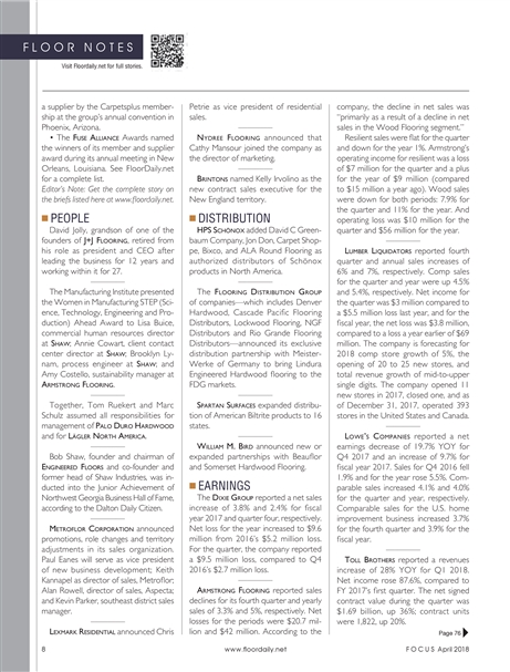 Floor Focus Digital Edition Apr 2018