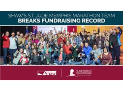 Shaw Raises More Than 7,000 for St. Jude Shaw Raises More Than 7,000 for St. Jude