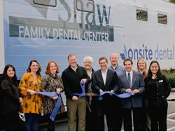 Shaw Opens Mobile Dental Center Shaw Opens Mobile Dental Center